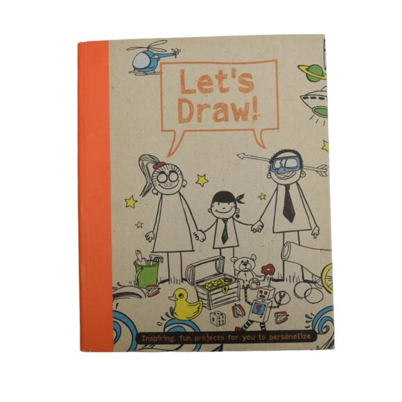 Childrens Drawing Doodle Book Set Dream Big Draw Bigger Doodles Of Fun Lets Draw - Picture 4 of 7